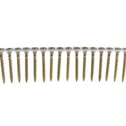 Outlet ❤️ DuraDrive #8 X 1-3/4 In. Yellow Zinc ???? Coated Flat Head Square Drive Coarse Thread Collated Flooring Screws (1,000-Pail) ???? 9 Outlet ❤️ DuraDrive #8 X 1-3/4 In. Yellow Zinc ???? Coated Flat Head Square Drive Coarse Thread Collated Flooring Screws (1,000-Pail) ???? -Owens Corning Shop 26708 4