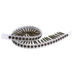 Outlet ???? DuraDrive #8 X 1-5/8 In. Brown Ruspert ???? Coated Flat Head Square Drive Coarse Thread Collated Exterior Wood Screws (1,000-Pail) ???? 8 Outlet ???? DuraDrive #8 X 1-5/8 In. Brown Ruspert ???? Coated Flat Head Square Drive Coarse Thread Collated Exterior Wood Screws (1,000-Pail) ???? -Owens Corning Shop 26710 3