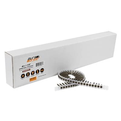 New ???? DuraDrive #8 X 1-5/8 In. Brown Ruspert ???? Coated Flat Head Square Drive Coarse Thread Collated Exterior Wood Screws (1,000-Box) ???? 3 New ???? DuraDrive #8 X 1-5/8 In. Brown Ruspert ???? Coated Flat Head Square Drive Coarse Thread Collated Exterior Wood Screws (1,000-Box) ????