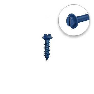 Promo ???? DuraDrive 3/16 In. X 1-3/4 In. Blue Ruspert ???? Coated Hex Washer Head Slot Drive Concrete Screw (100-Pack) ???? 4 Promo ???? DuraDrive 3/16 In. X 1-3/4 In. Blue Ruspert ???? Coated Hex Washer Head Slot Drive Concrete Screw (100-Pack) ???? - Image 2