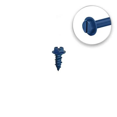 Cheapest ✔️ DuraDrive 1/4 In. X 1-1/4 In. Blue Ruspert ???? Coated Hex Washer Head Slot Drive Concrete Screw (100-Pack) ???? 4 Cheapest ✔️ DuraDrive 1/4 In. X 1-1/4 In. Blue Ruspert ???? Coated Hex Washer Head Slot Drive Concrete Screw (100-Pack) ???? - Image 2