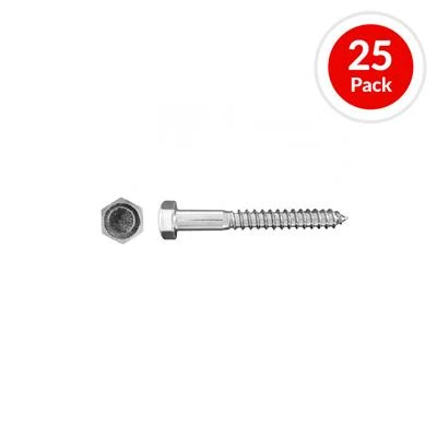 Promo ๐ฏ H Paulin 1/2 In. X 6 In. Zinc ๐งฅ Coated Hex Head Lag Bolts (25-Box) ๐คฉ 3 Promo ๐ฏ H Paulin 1/2 In. X 6 In. Zinc ๐งฅ Coated Hex Head Lag Bolts (25-Box) ๐คฉ