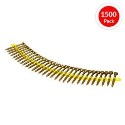Best Sale ???? SIMPSON Strong-Tie Quick Drive WSV212S #9 2-1/2 In. Strip Screw (1500-Pack) ????